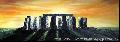 Tunyogi Blint  - Stonehenge 25x70 cm olaj/oil, vszon/canvas  -